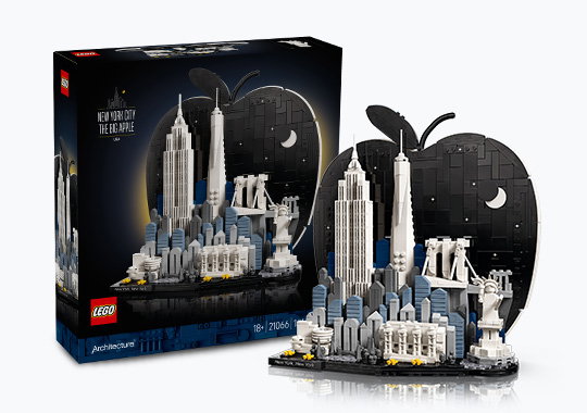 LEGO Architecture 21066 New York City The Big Apple Set for Adults