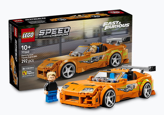 LEGO Speed Champions 77260 The Fast and The Furious Toyota Supra MK4 Car Set
