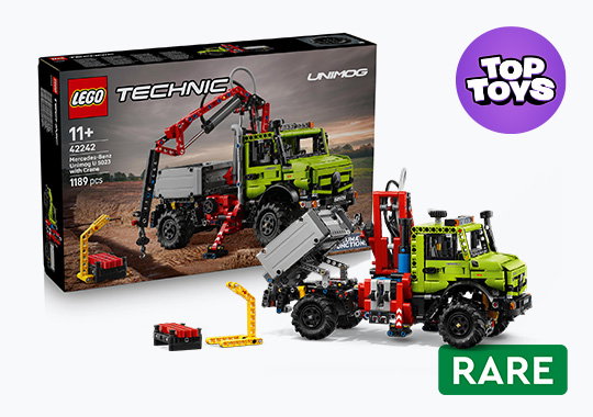 LEGO Technic 42242 Mercedes-Benz Unimog U 5023 with Crane Set