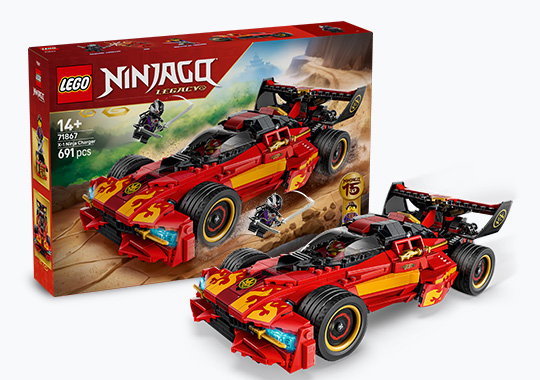 LEGO NINJAGO 71867 X-1 Ninja Charger 15th Anniversary Set