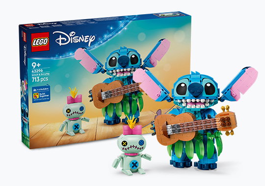 LEGO Disney 43296 Stitch & Scrump Set
