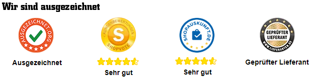 Wir sind ausgezeichnet