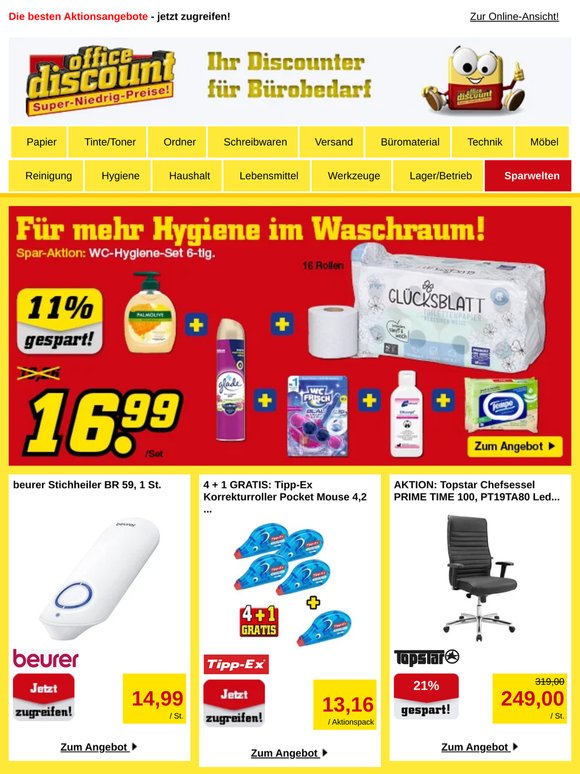 Hygiene-Set zum Top-Preis – schnell zugreifen!