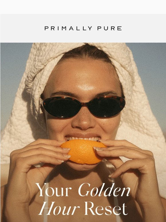 Feeling a little too sun-kissed?