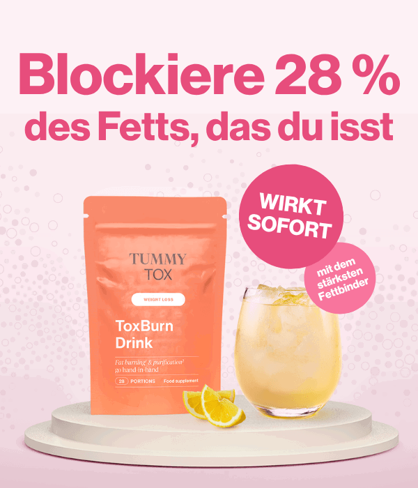 Blockiere 28 % des Fetts, das du isst