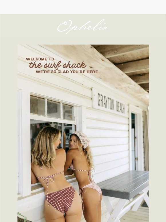 WELCOME TO THE SURF SHACK!!!