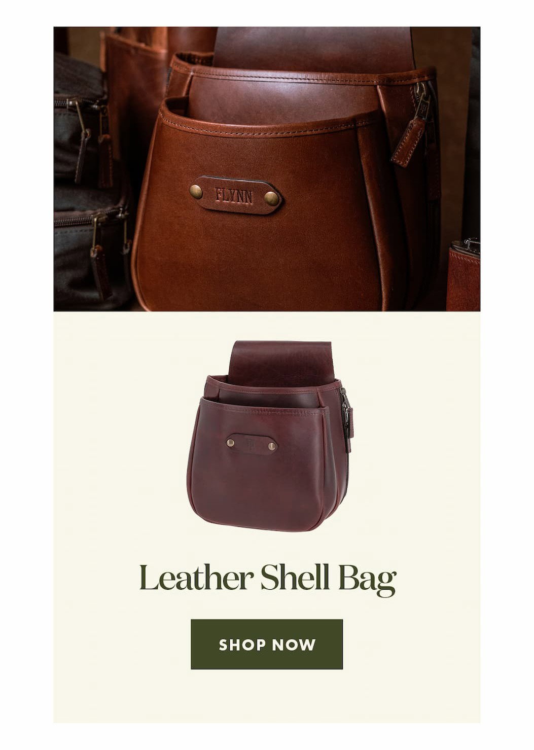 Leather Shell Bag