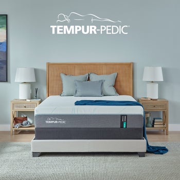 Tempur-Pedic Supreme 11.5” Medium or Firm Mattress and Foundation, Queen