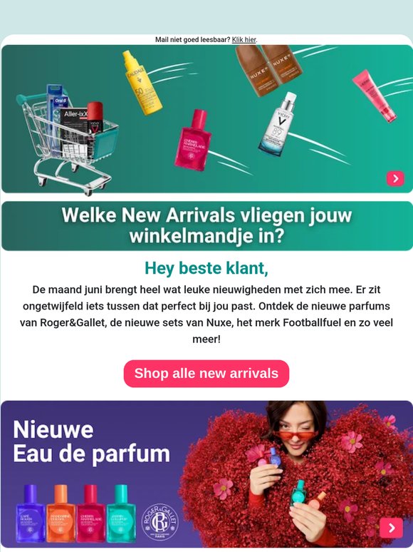 Beste klant, deze nieuwigheden wil je niet missen 👀