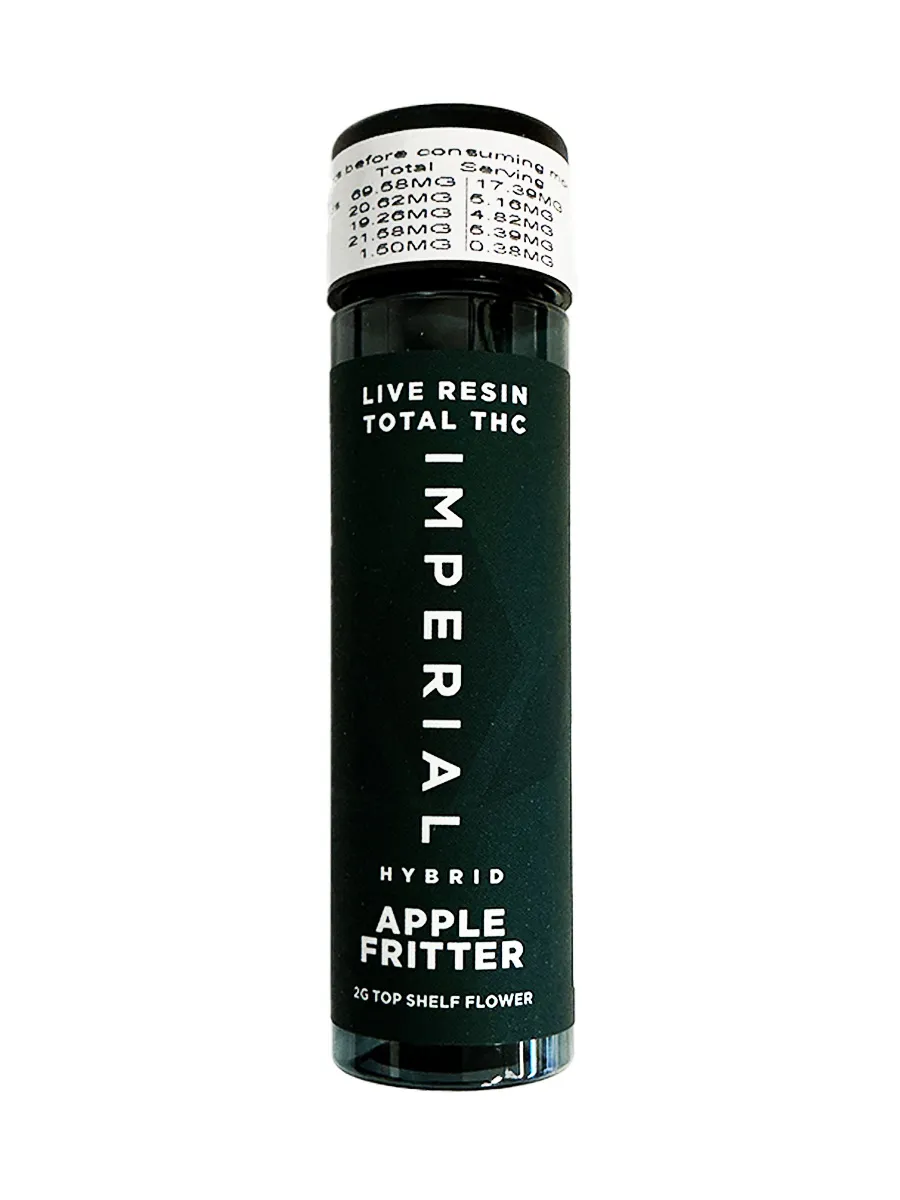 Image of Apple Fritter Imperial Live Resin Total THC Pre-Roll 2G