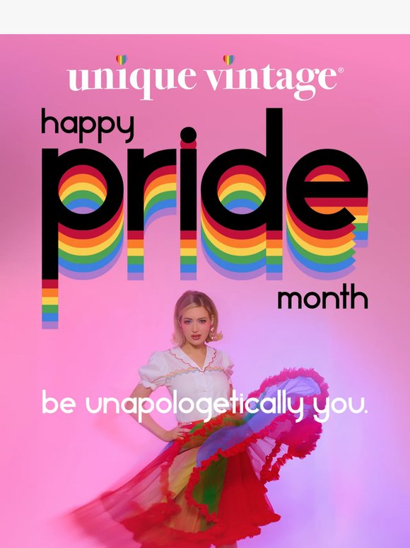 Happy Pride! 🏳️‍🌈 Be Unapologetically You.