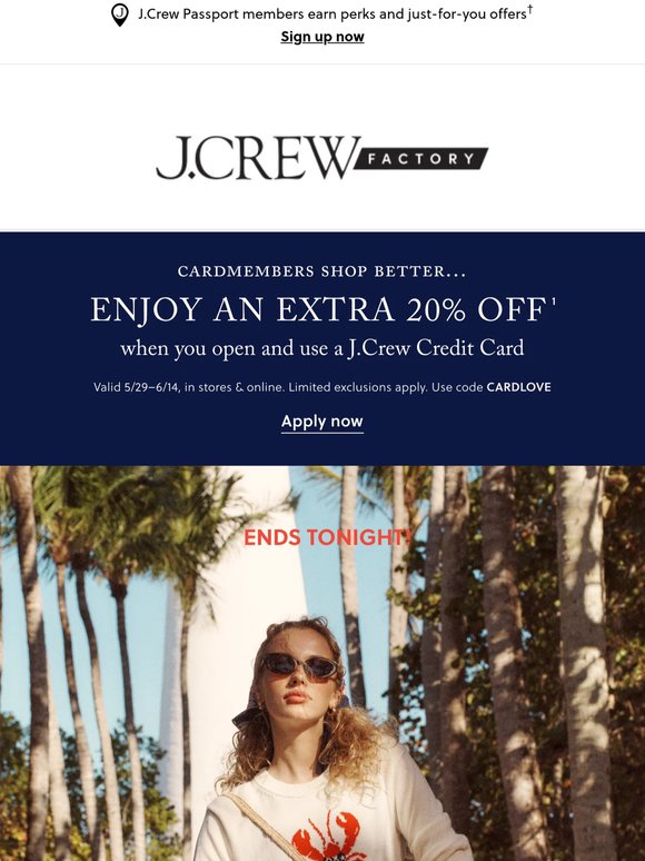 ENDING: 50%–60% off sunny-day styles!