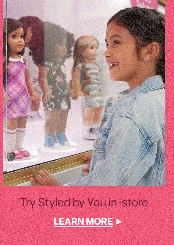 Try Styled by You in-store Learn more