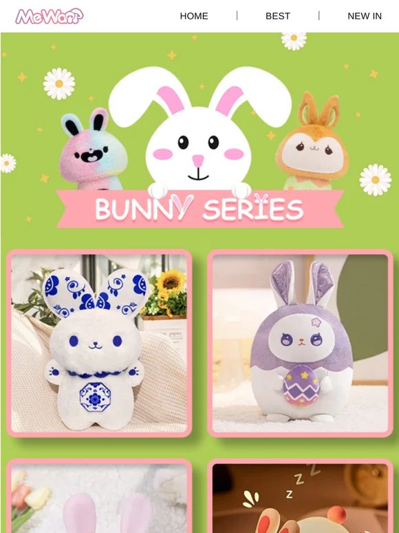 Bunny Series Plushies🐰