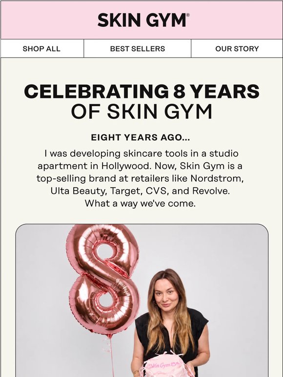 It's Our 8th Birthday!