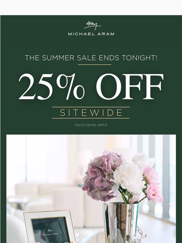 The Summer Sale Ends at Midnight