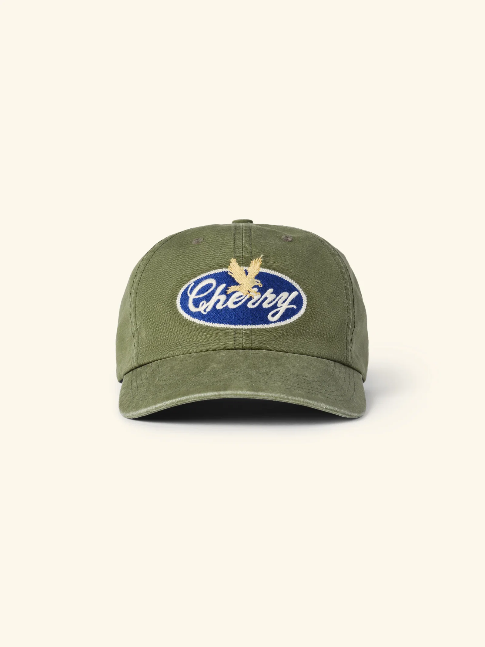 Image of Golden Eagle 6 Panel Hat (Army Green)