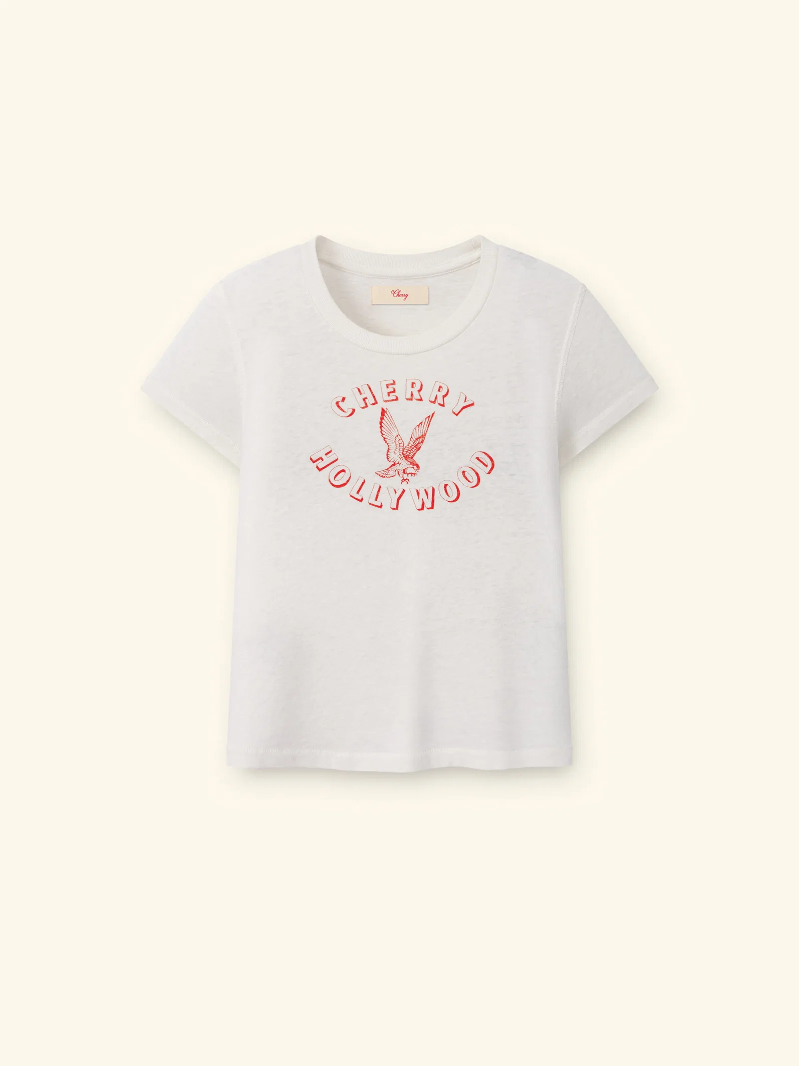 Image of Women's Hollywood Fitted Tee (Straw)