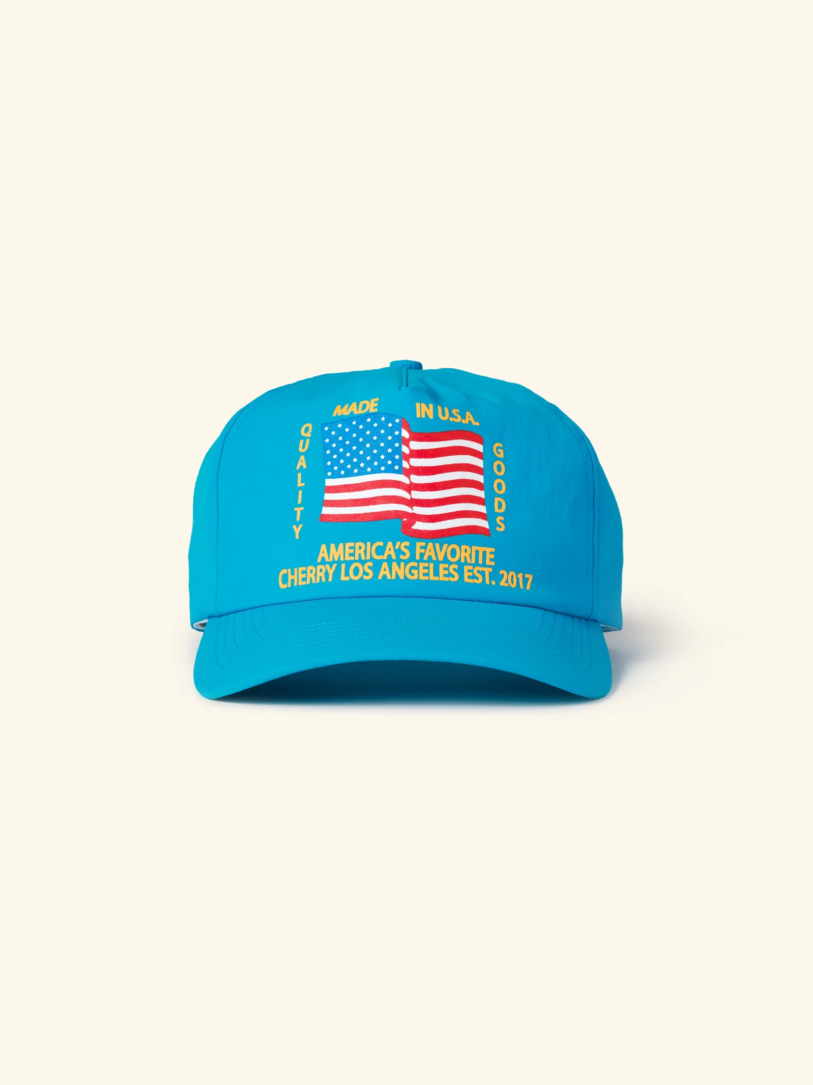 Image of America's Favorite 5 Panel Hat (Aqua)