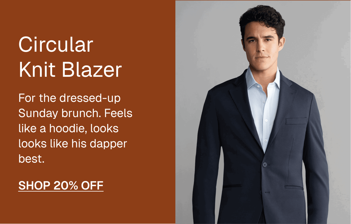 Circular Knit Blazer