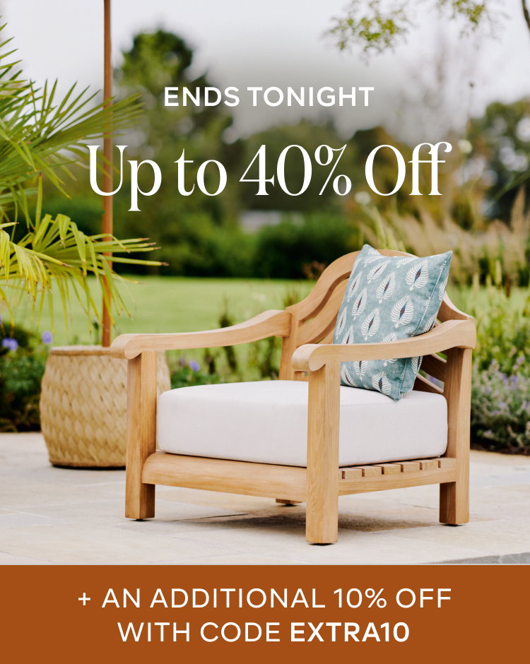 Ends Tonight Up to 40% Off
