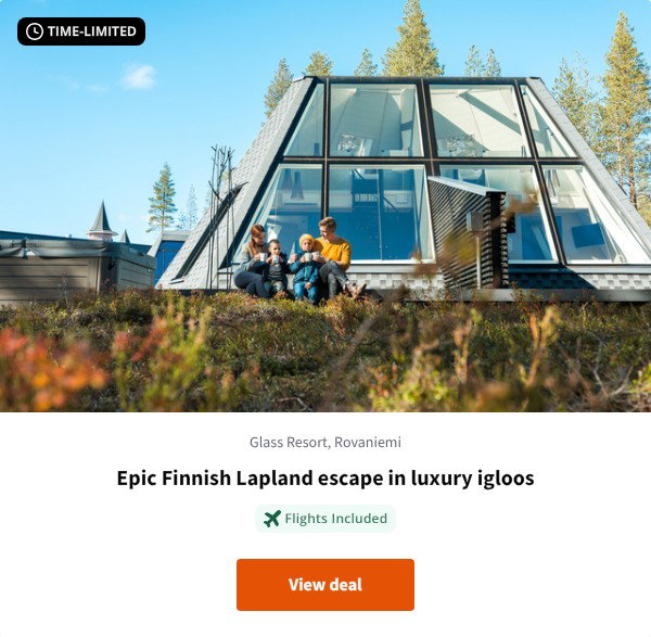 Epic Finnish Lapland escape in luxury igloos