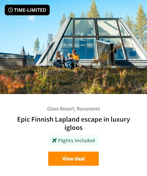 Epic Finnish Lapland escape in luxury igloos