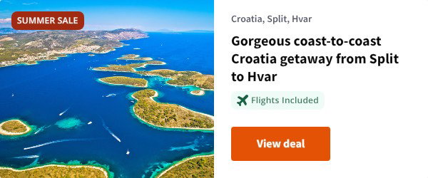 Gorgeous coast-to-coast Croatia getaway from Split to Hvar