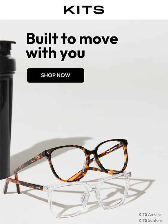 Glasses built for your workout