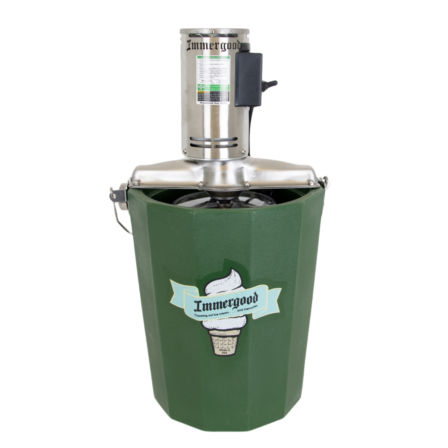 Image of Immergood Electric Ice Cream Freezer - 8-Qt