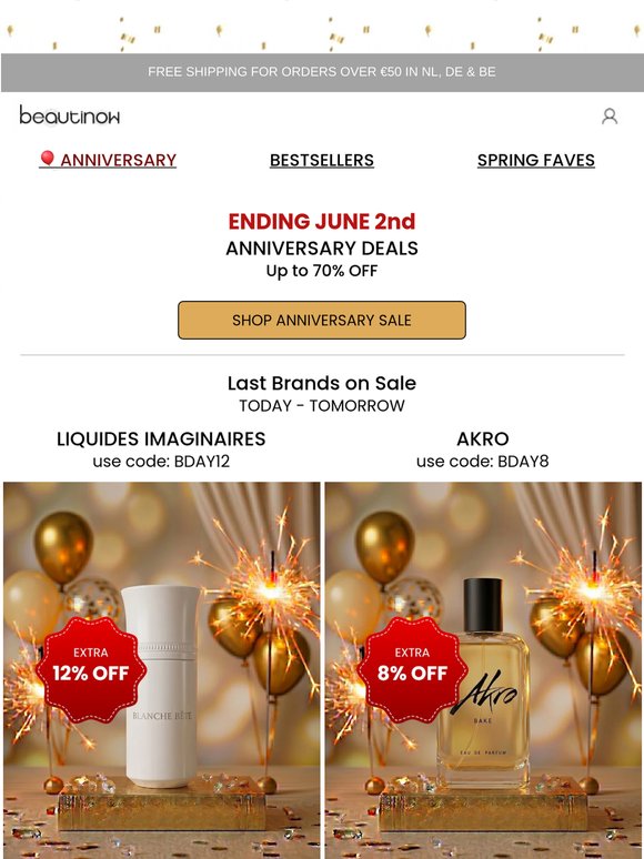 ⏰ SALE ENDS TOMORROW: Last chance for 70% OFF