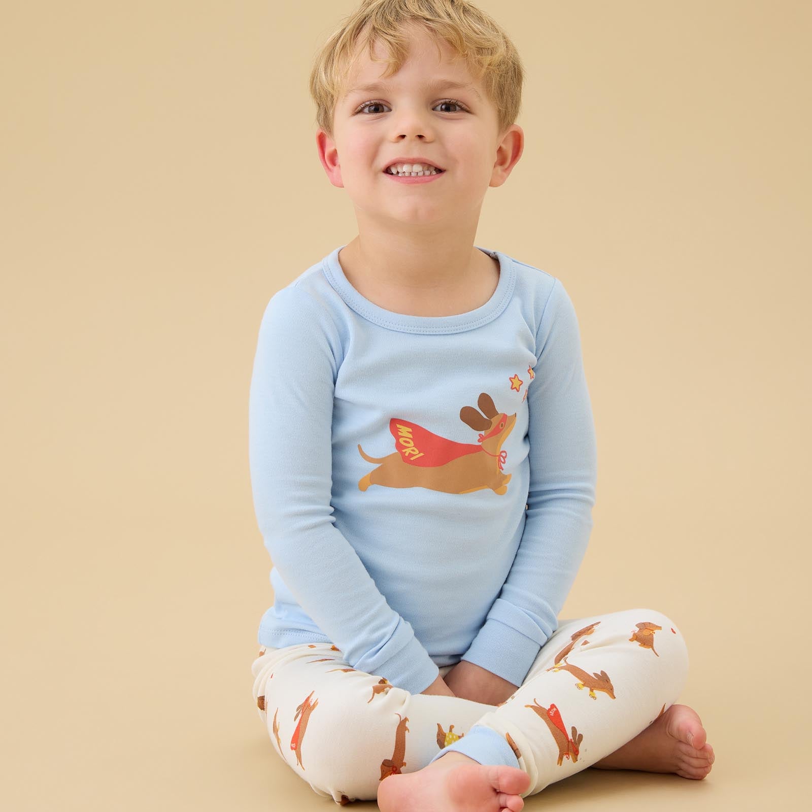 Superhero Sausage Dog Pyjamas