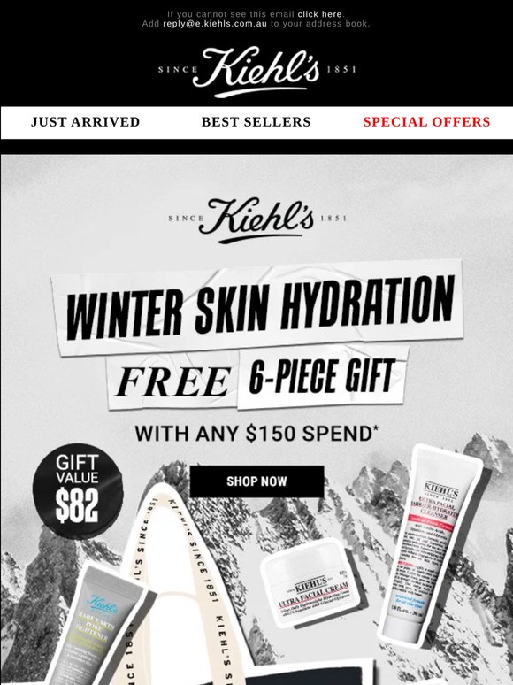 Winter Hydration: Free 6-Pc Gift! 🎁