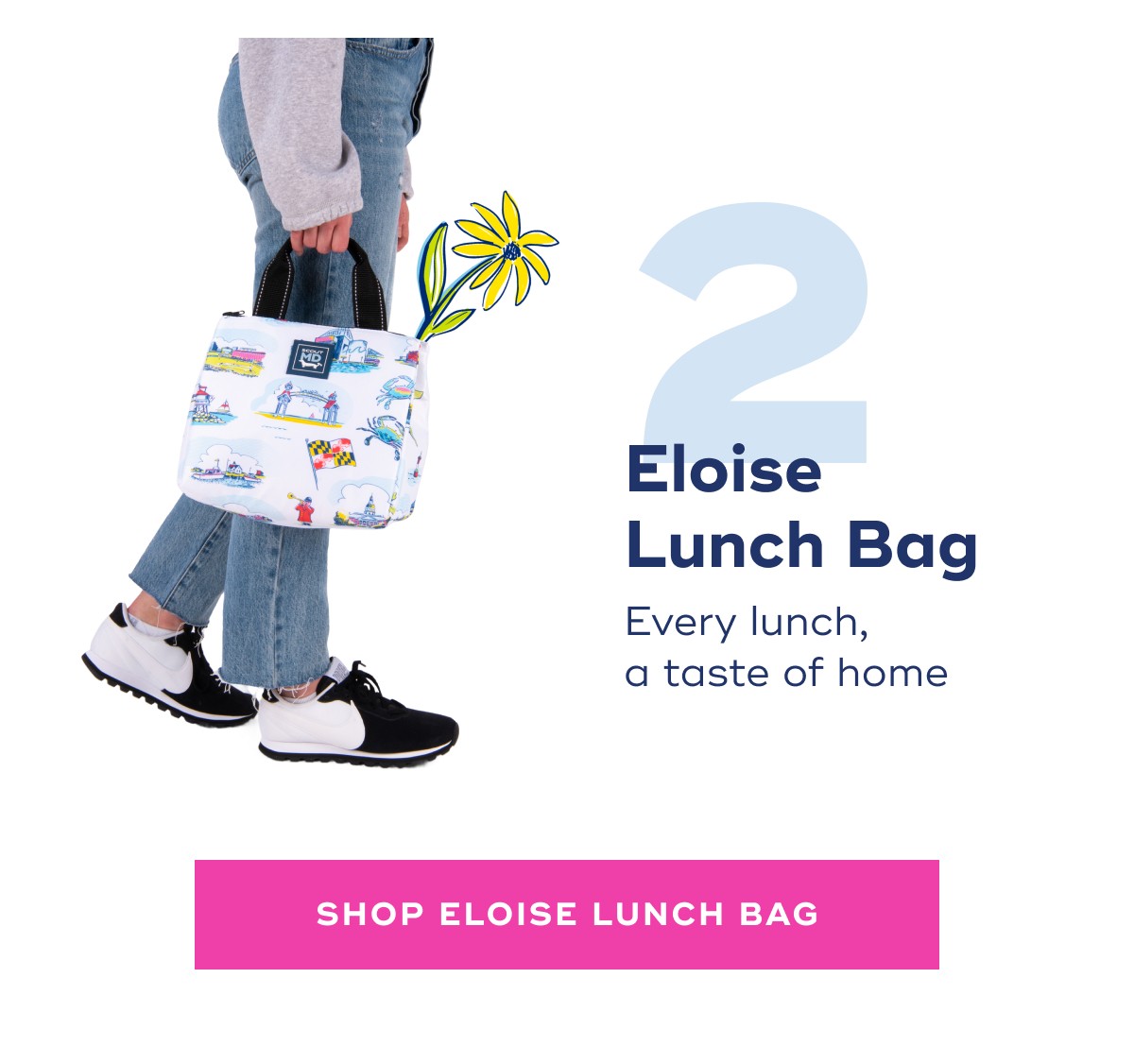 2 Eloise Lunch Bag Every lunch, a taste of home