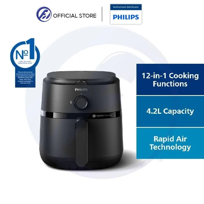 Philips 4.2L 12-in-1 Airfryer 1000 Series - NA120/09
