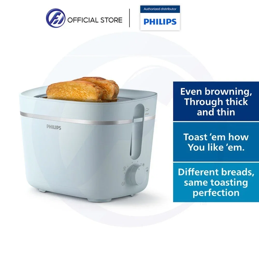 Philips 3000 Series Pearl Blue Toaster