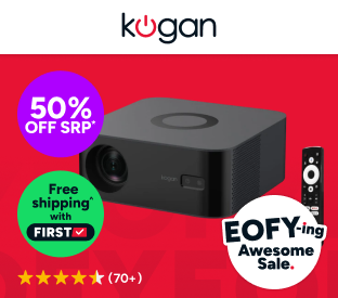 Kogan Smart AI Google TV Projector Product Image