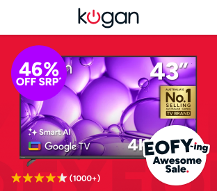 Kogan 43" LED 4K Smart AI Google TV Product Image