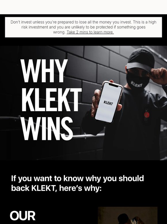 KLEKT is only getting started