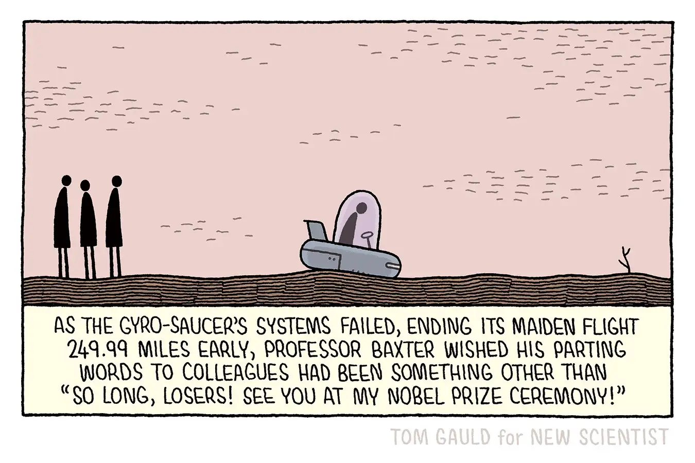 A cartoon by Tom Gauld.