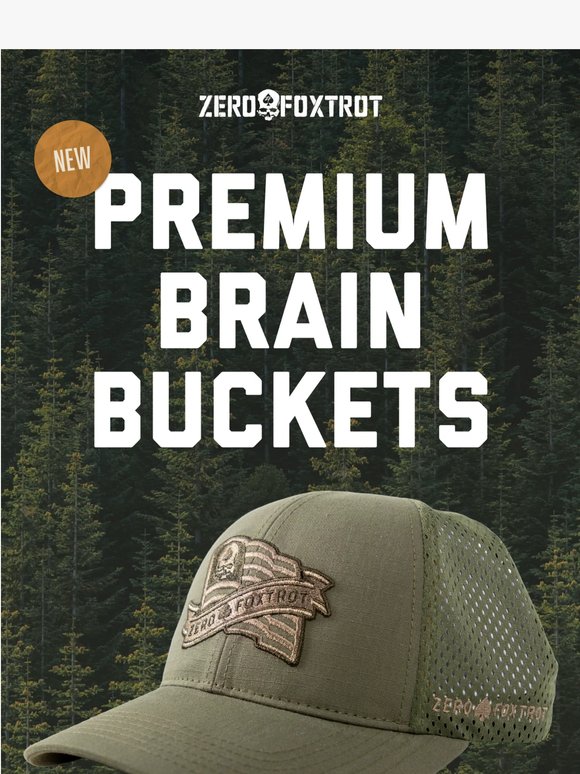 🧢 PREMIUM ZF BRAIN BUCKETS