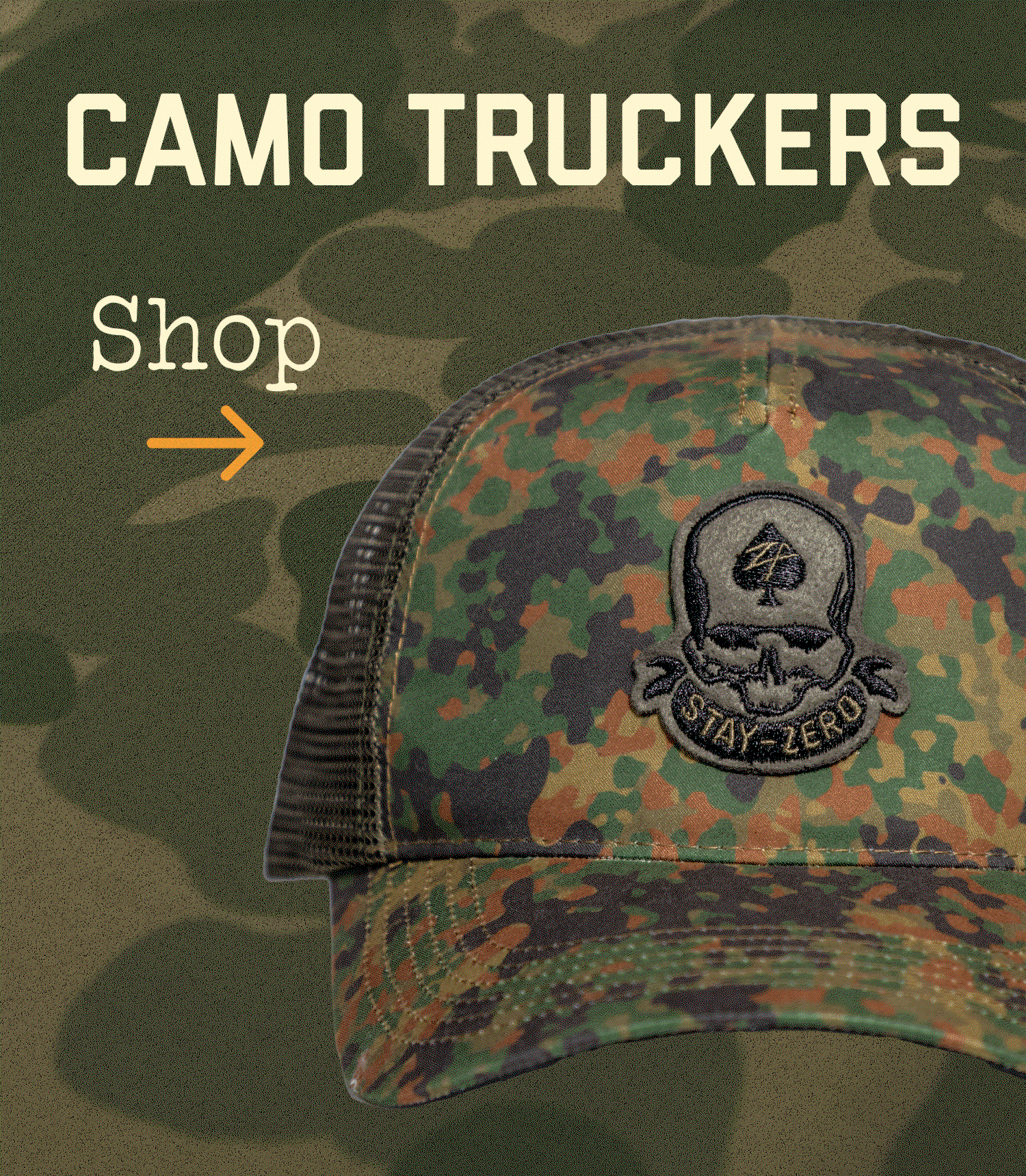 Shop Camo Trucker Hats