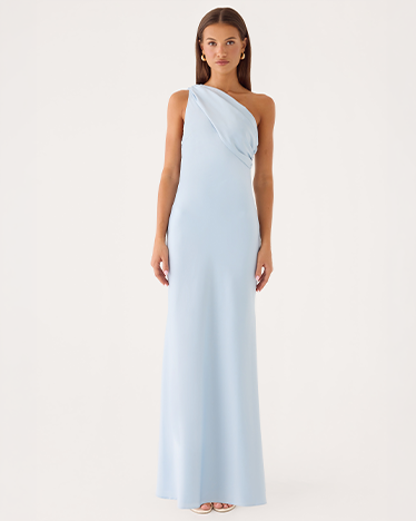 Elena Maxi Dress — Blue