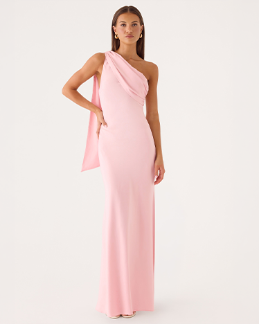 Elena Maxi Dress — Pink