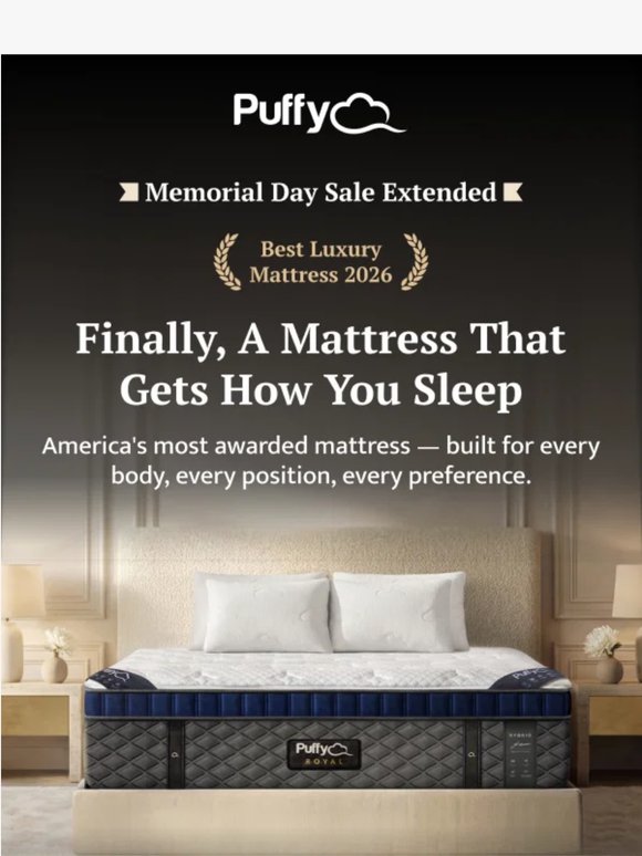 😌 Finally, a mattress that gets you.