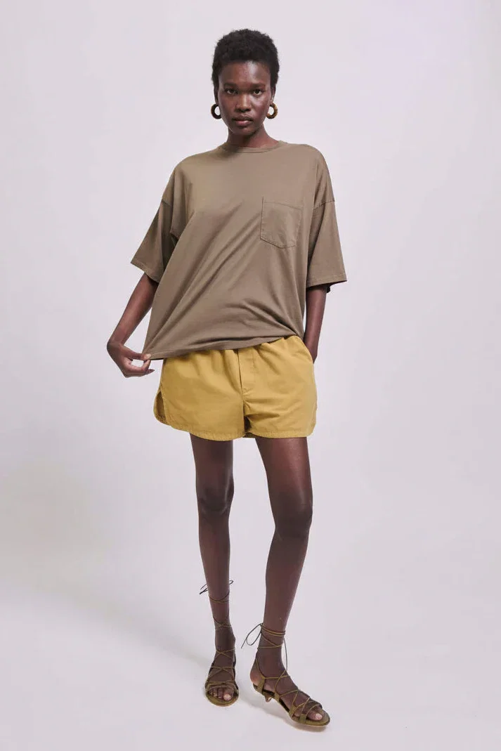 Image of The Boxy Tee in Loden