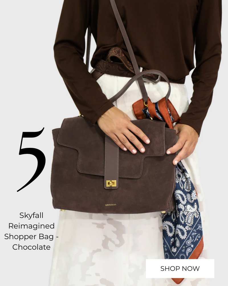 Skyfall Reimagined Shopper Bag - Chocolate