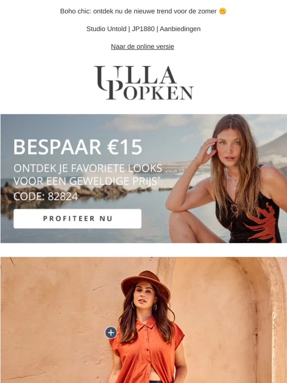 🎁 €15 cadeau: scoor nu je nieuwe favoriete looks!