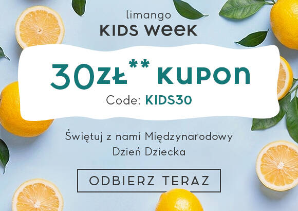 Kupon 30zł** z kodem: KIDS30