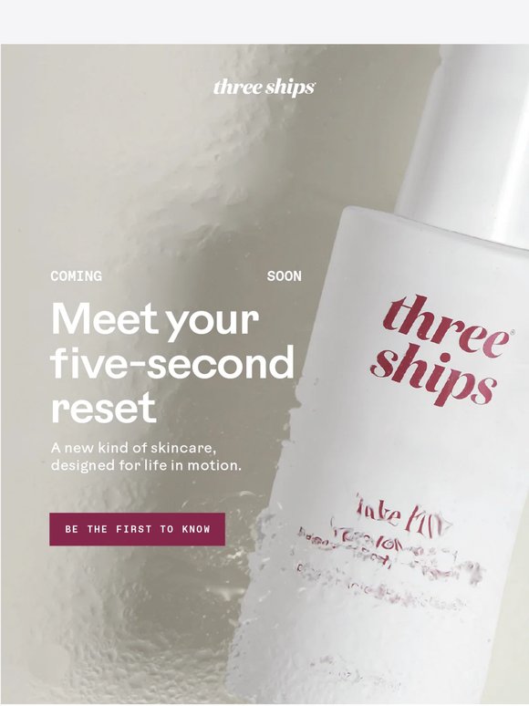 Meet your five-second reset